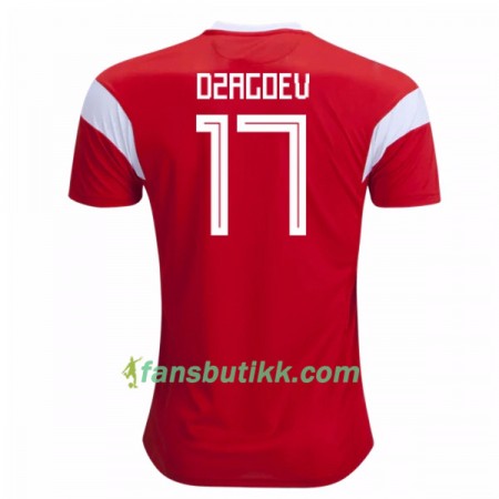 Fotball-VM 2018 Russland drakt Dzagoev 17 Hjemmetrøye